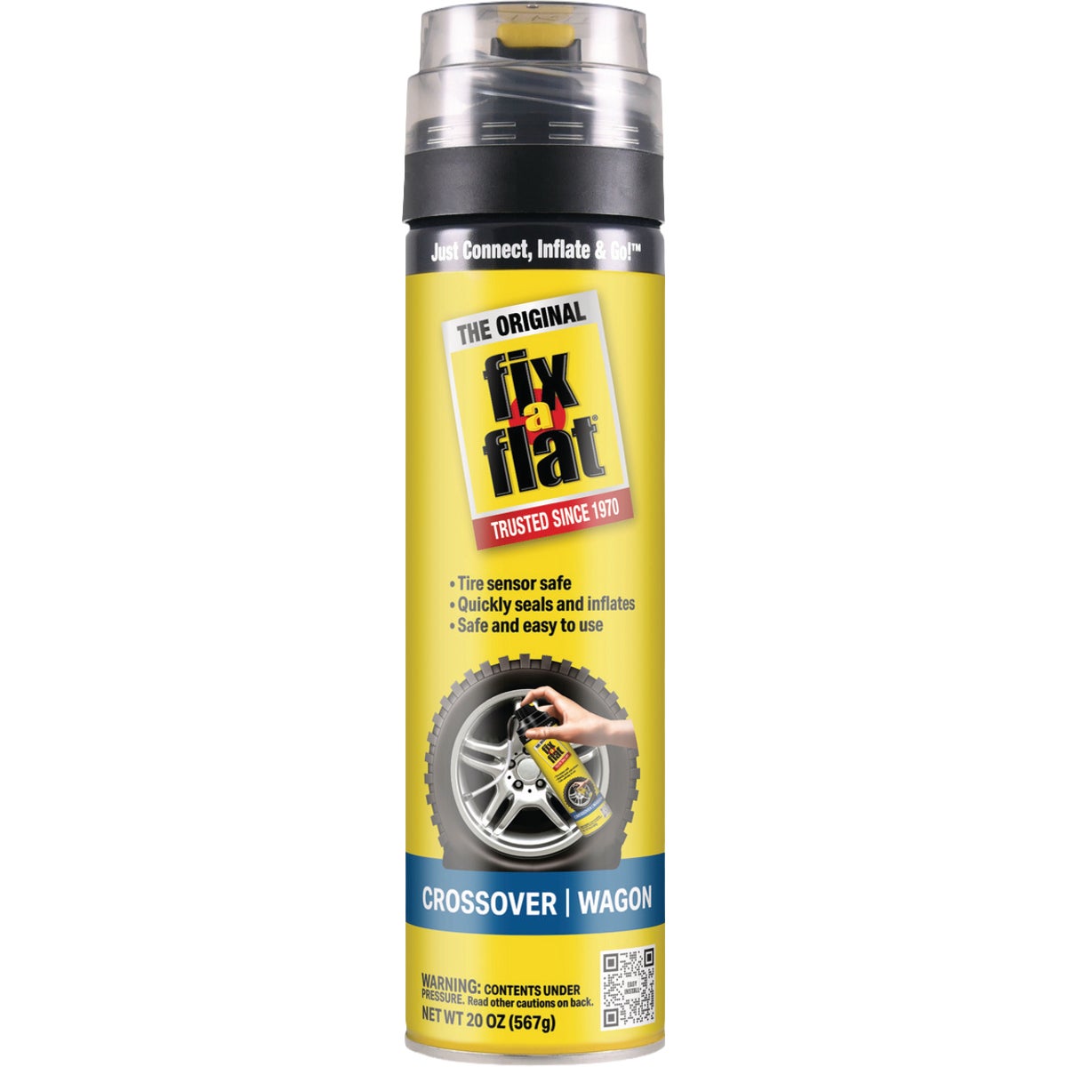 Fix-A-Flat 20 Oz. Cone Top Tire Eco Friendly Inflator/Sealer