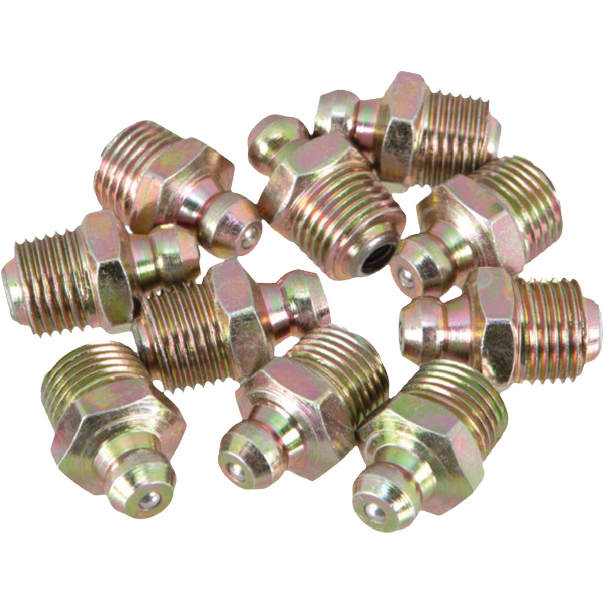 Performance Tool 1/8 NPT Grease Fittings (10-Pack)