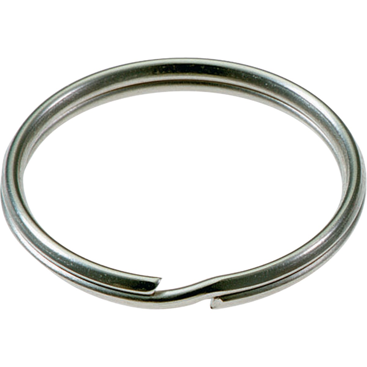 Lucky Line Tempered Steel Nickel-Plated 3/4 In. Key Ring (2-Pack) Image 1