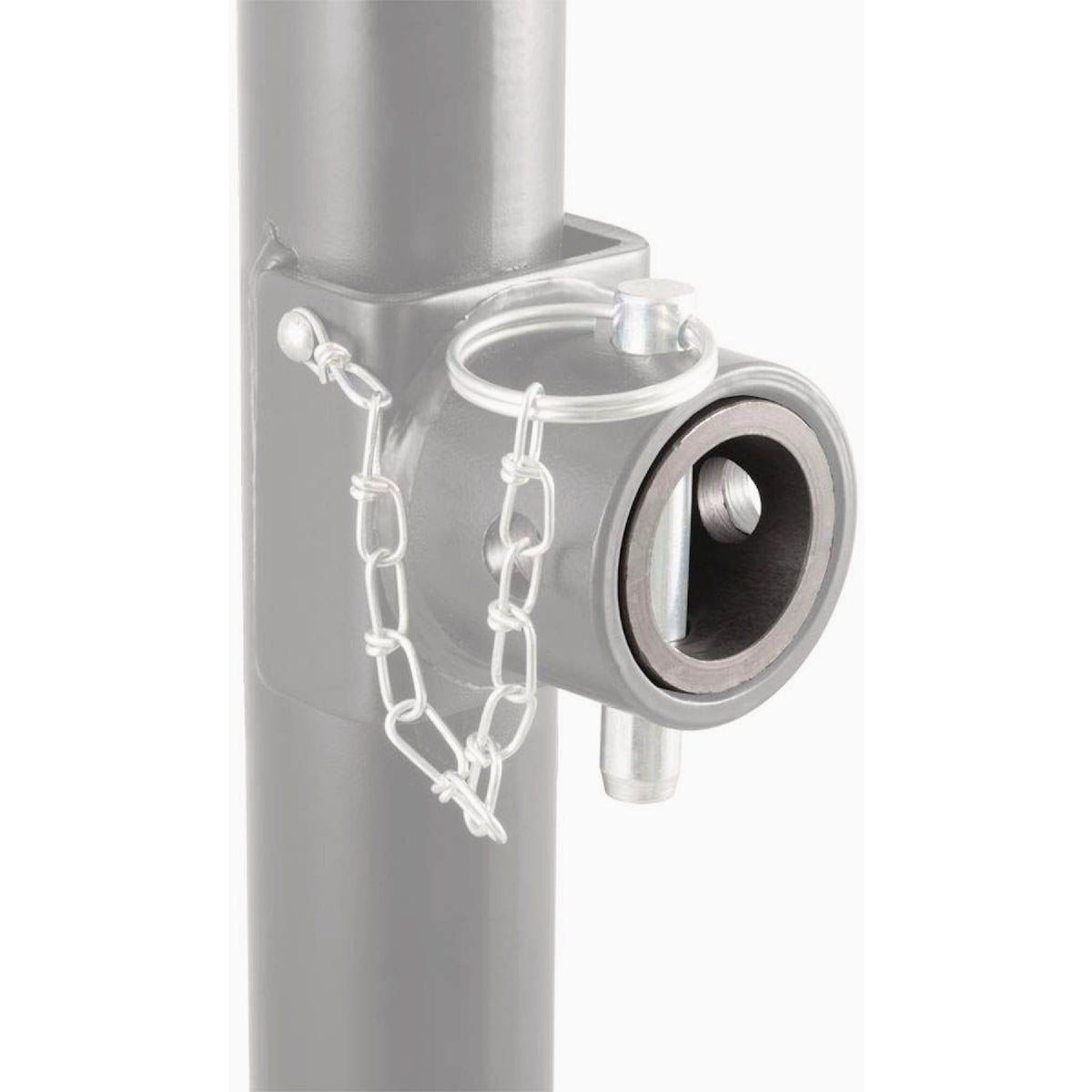 Curt Replacement Swivel Jack Male Pipe Mount (9/16 In. Pin Hole) Image 3