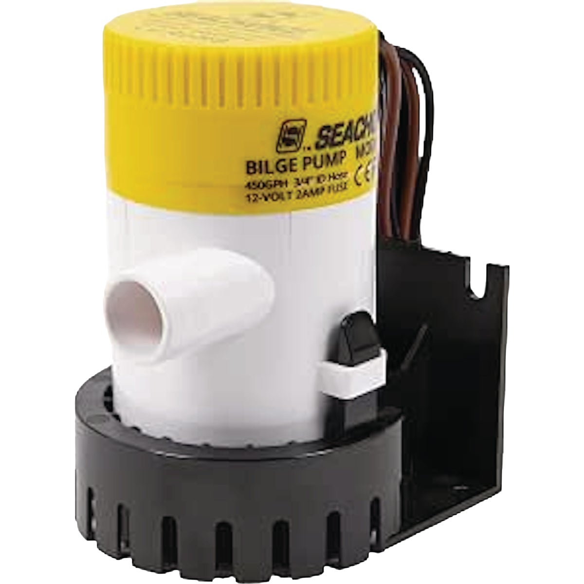 Seachoice 450 GPH Mini Universal Bilge Pump Image 5