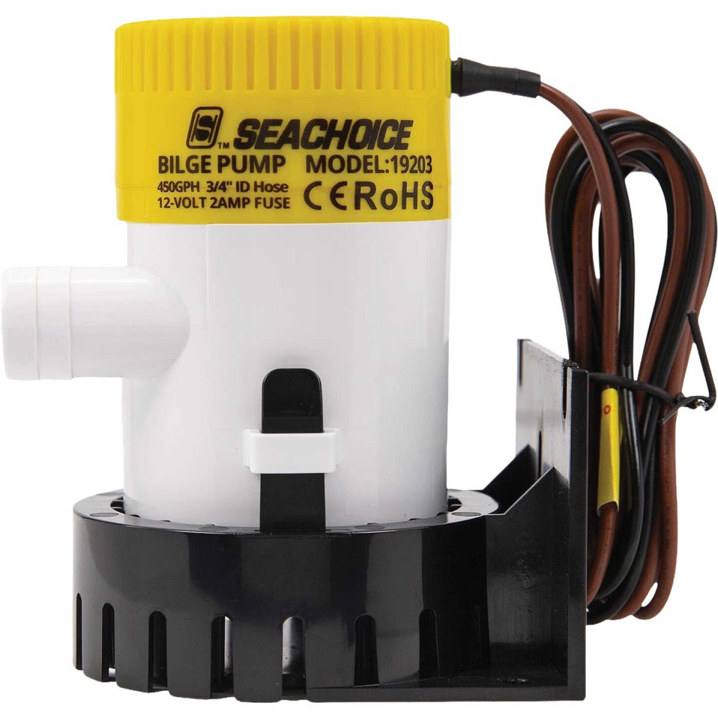 Seachoice 450 GPH Mini Universal Bilge Pump Image 1