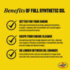 Pennzoil Full Synthetic 5W-20 Motor Oil, 1 Qt. Image 5