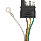 TowSmart 4-Flat 32 In. Extension Connector with Exterior Ground Terminal Image 5
