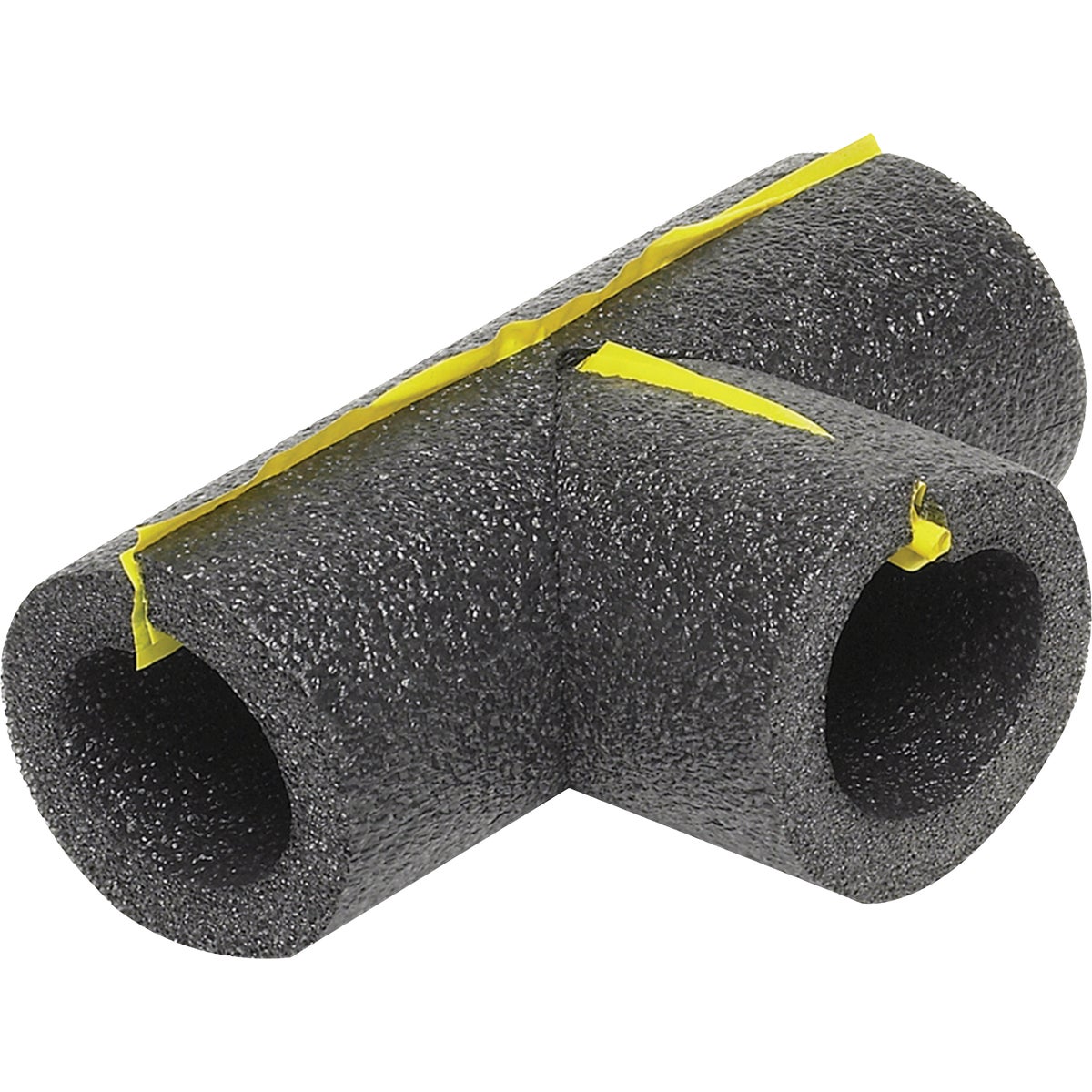 Frost King Gray Polyethylene Foam Tee Pipe Insulation for 1/2 In. Copper Pipe