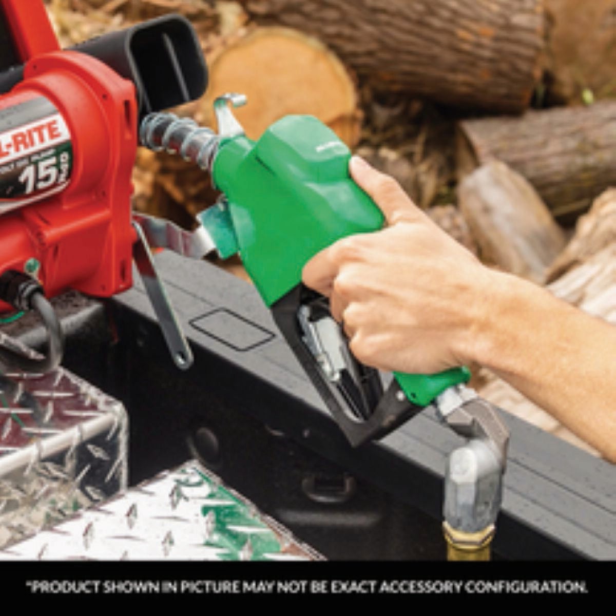 Fill-Rite 3/4 In. Green Automatic Diesel Spout Nozzle Image 3