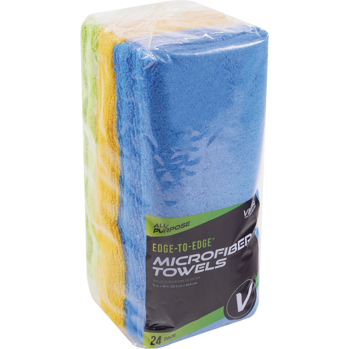 Viking 12 In. x 16 In. Microfiber All-Purpose Auto Cloths (24-Pack)