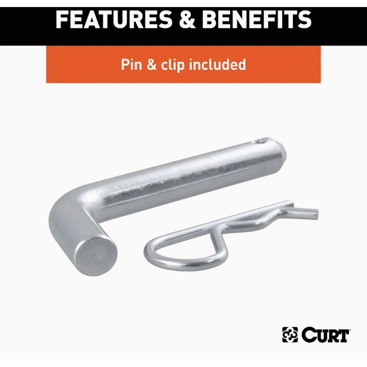 CURT  6 In. Drop 2 In. Shank Loaded Ball Mount with 2 In. Ball, 7500 Lb. Capacity Image 4