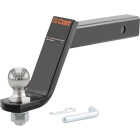 CURT 6 In. Drop 2 In. Shank Loaded Ball Mount with 2 In. Ball, 7500 Lb. Capacity Image 1