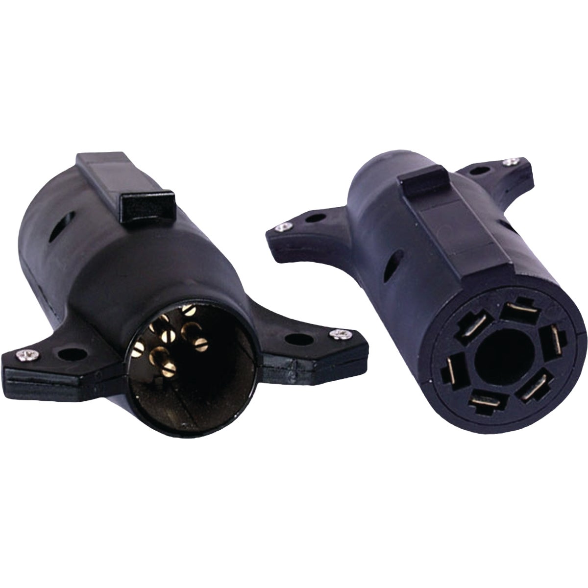 Uriah 7-Way to 6-Round RV Trailer Connector Adapter
