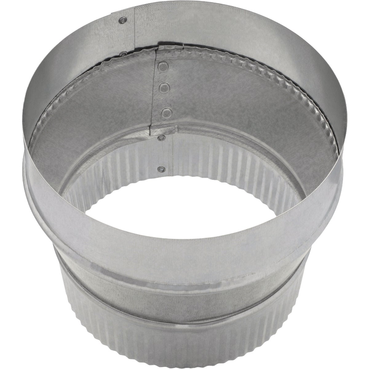 Imperial 6 x 3 In. 24 ga Galvanized HVAC Duct Pipe Taper Reducer