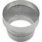 Imperial 6 x 3 In. 24 ga Galvanized HVAC Duct Pipe Taper Reducer Image 1