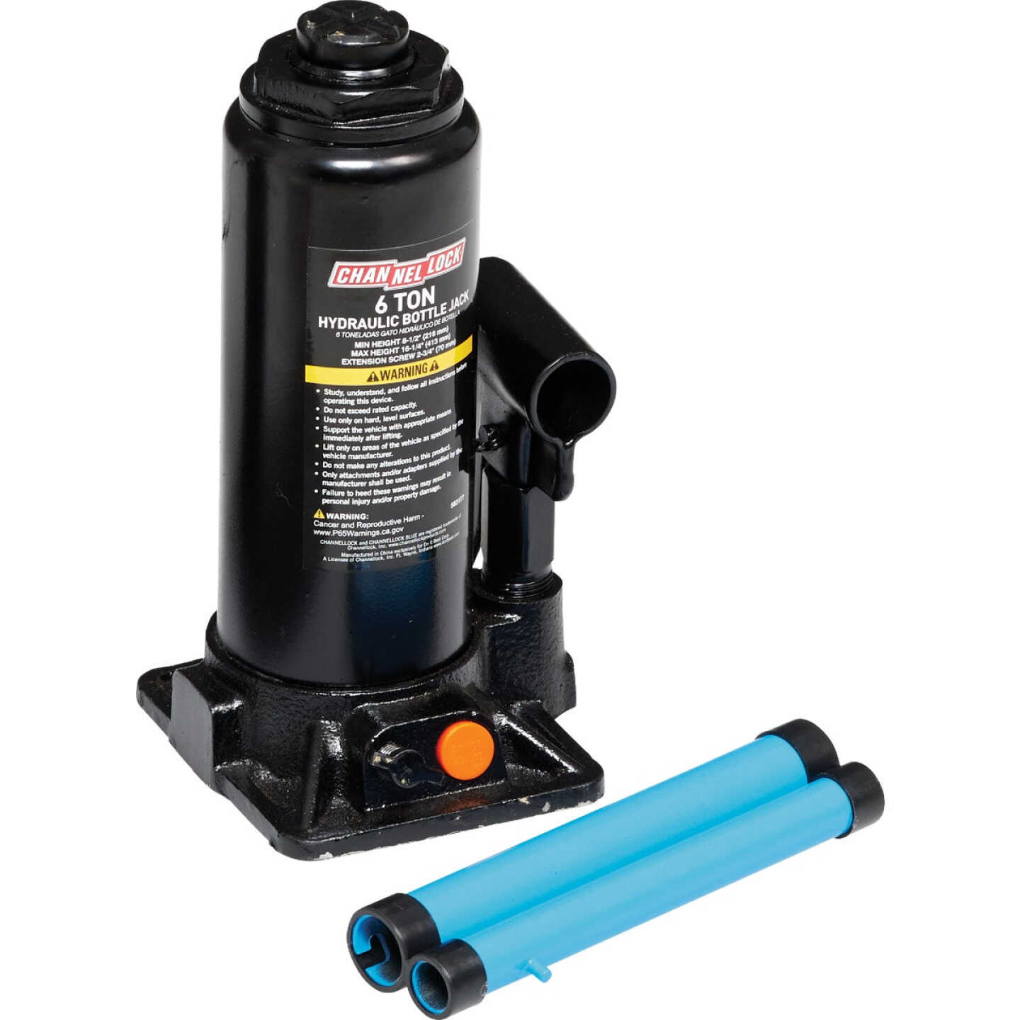 Channellock 6-Ton Bottle Jack Image 2