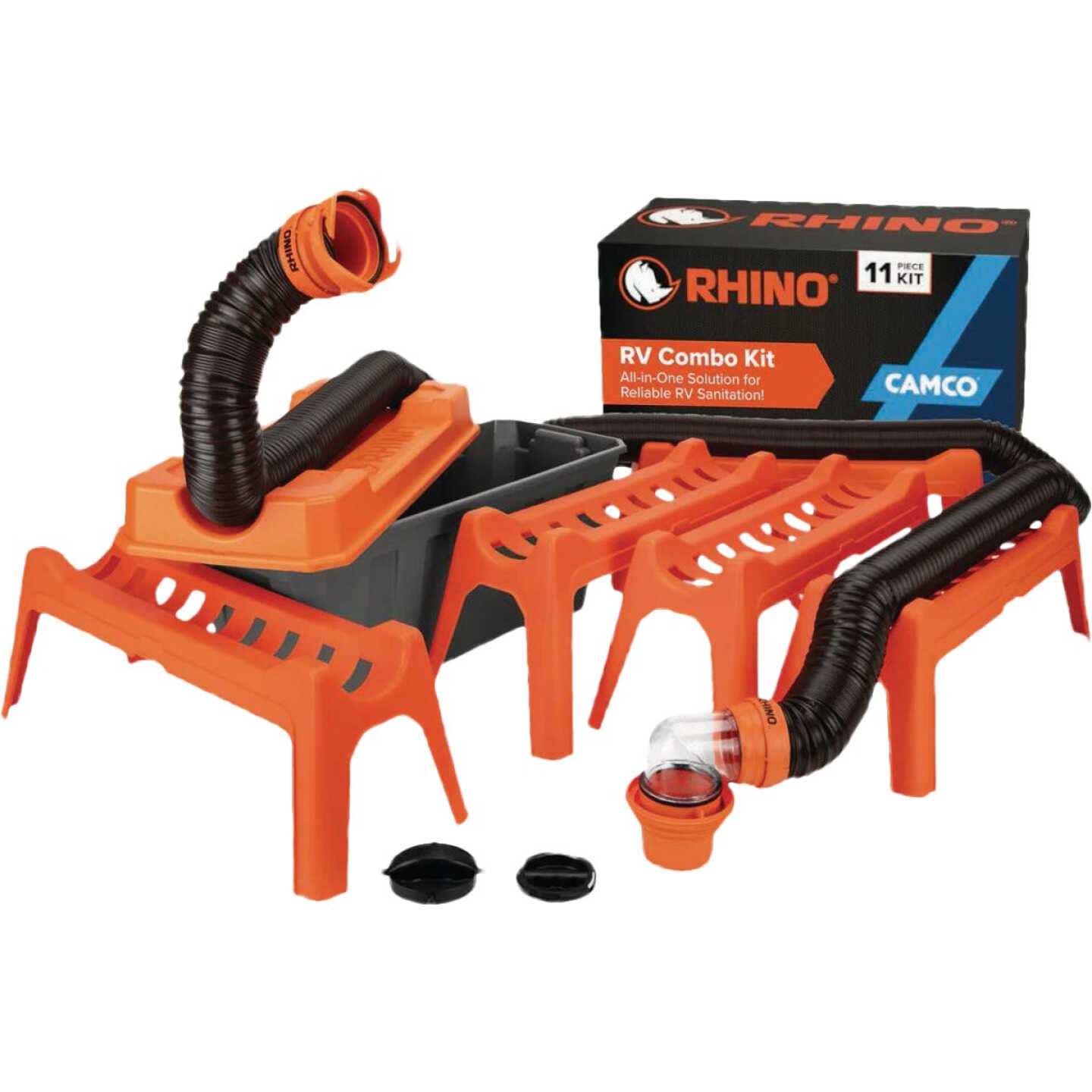 Camco Rhino RV Combo Kit with 20 Ft. RhinoFLEX Hose Image 1