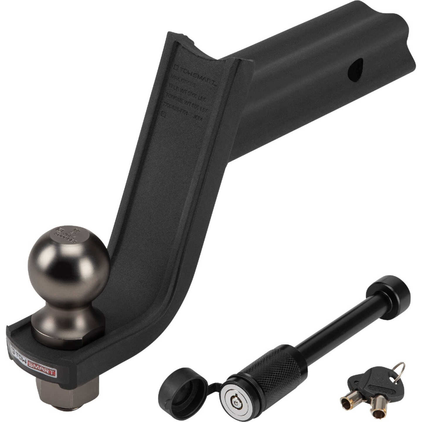 TowSmart Baja X-Mount Class III Security Starter Kit with 5-1/4 In. Drop, 5000 Lb. Capacity Image 1