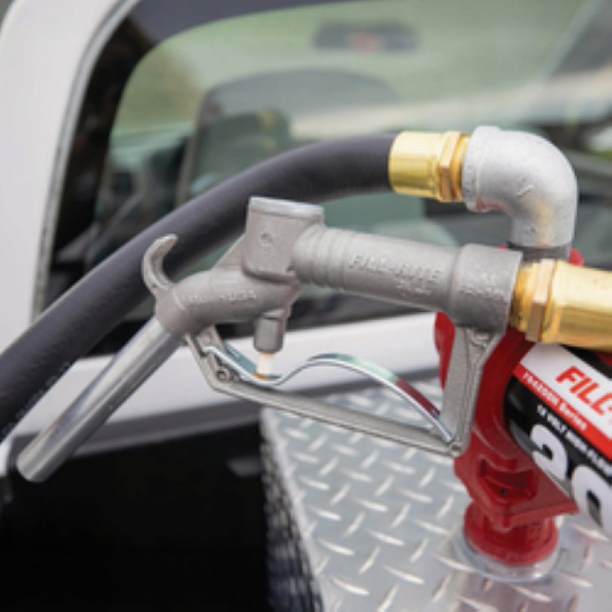 Fill-Rite 1 In. Aluminum Manual Nozzle Image 4