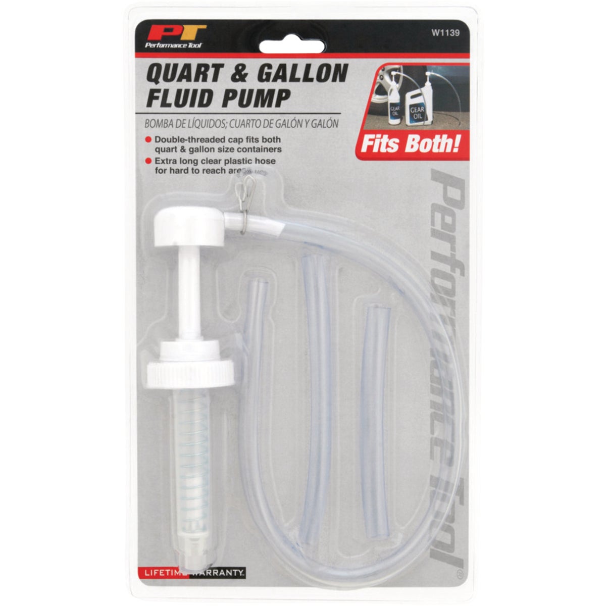 Performance Tool Quart/Gallon Fluid Pump Image 3
