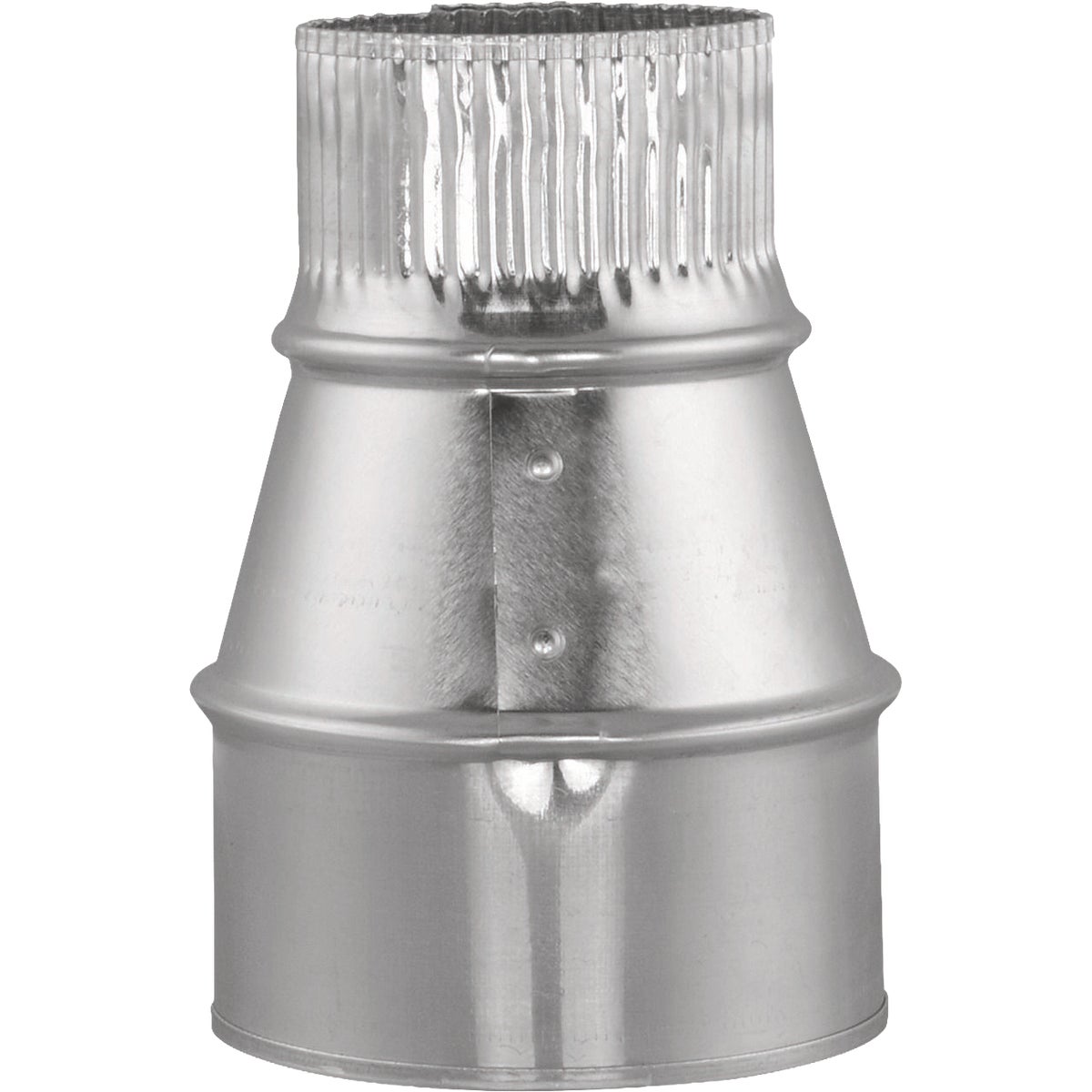 Imperial 4 In. Dia. To 3 In. Dia. Aluminum Vent Decreaser