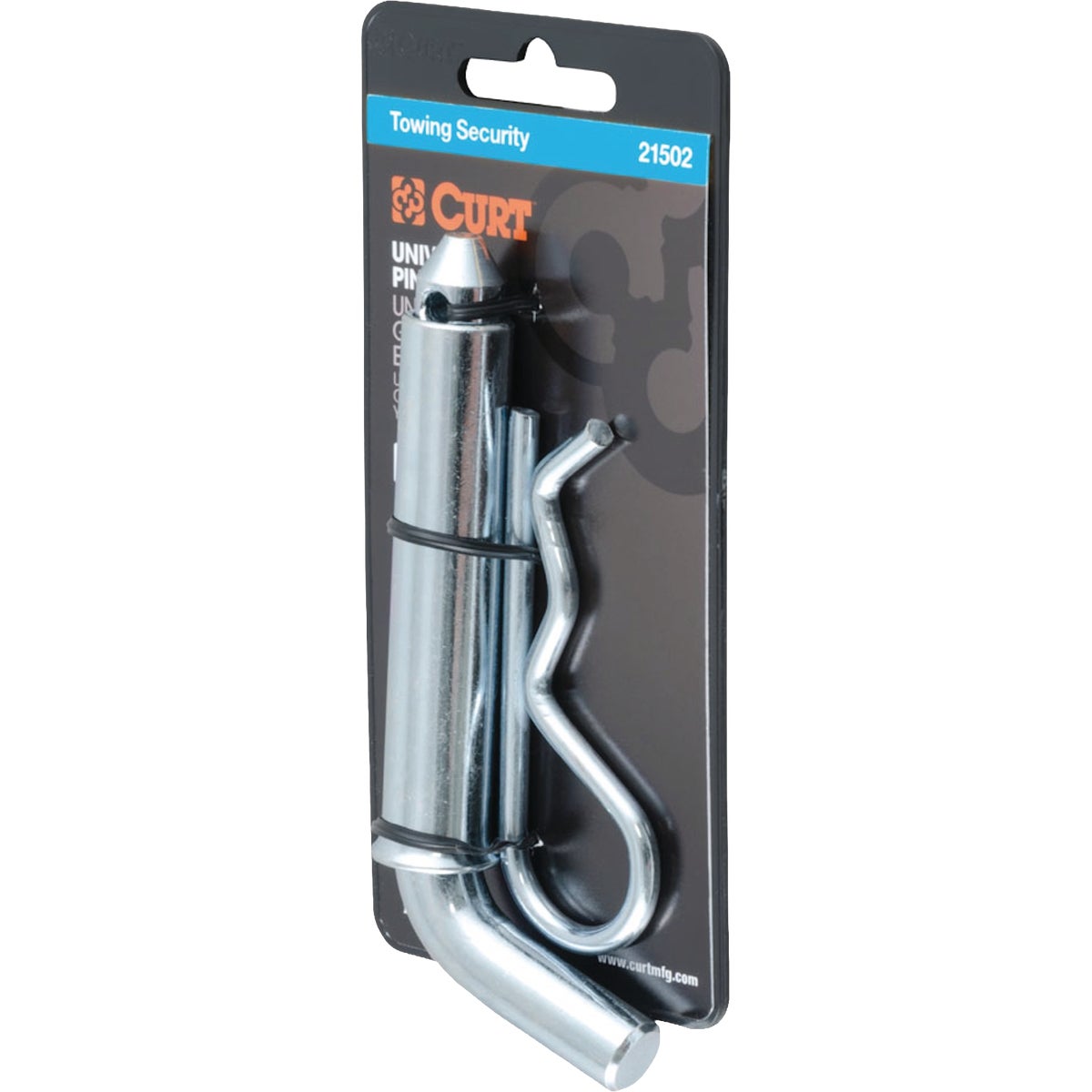 CURT 1/2 In. Hitch Pin with 5/8 In. Adapter Image 7