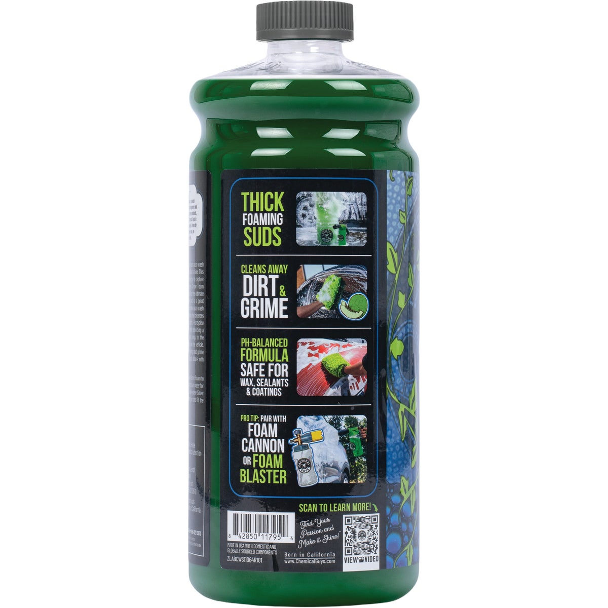 Chemical Guys 64 Oz. Honeydew Snow Foam Car Wash Soap Image 2