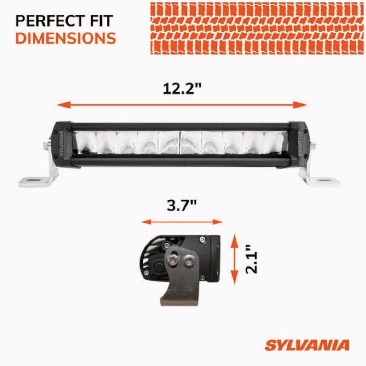 Sylvania 10 In. Ultra LED Combo Light Bar & Spotlight Image 2