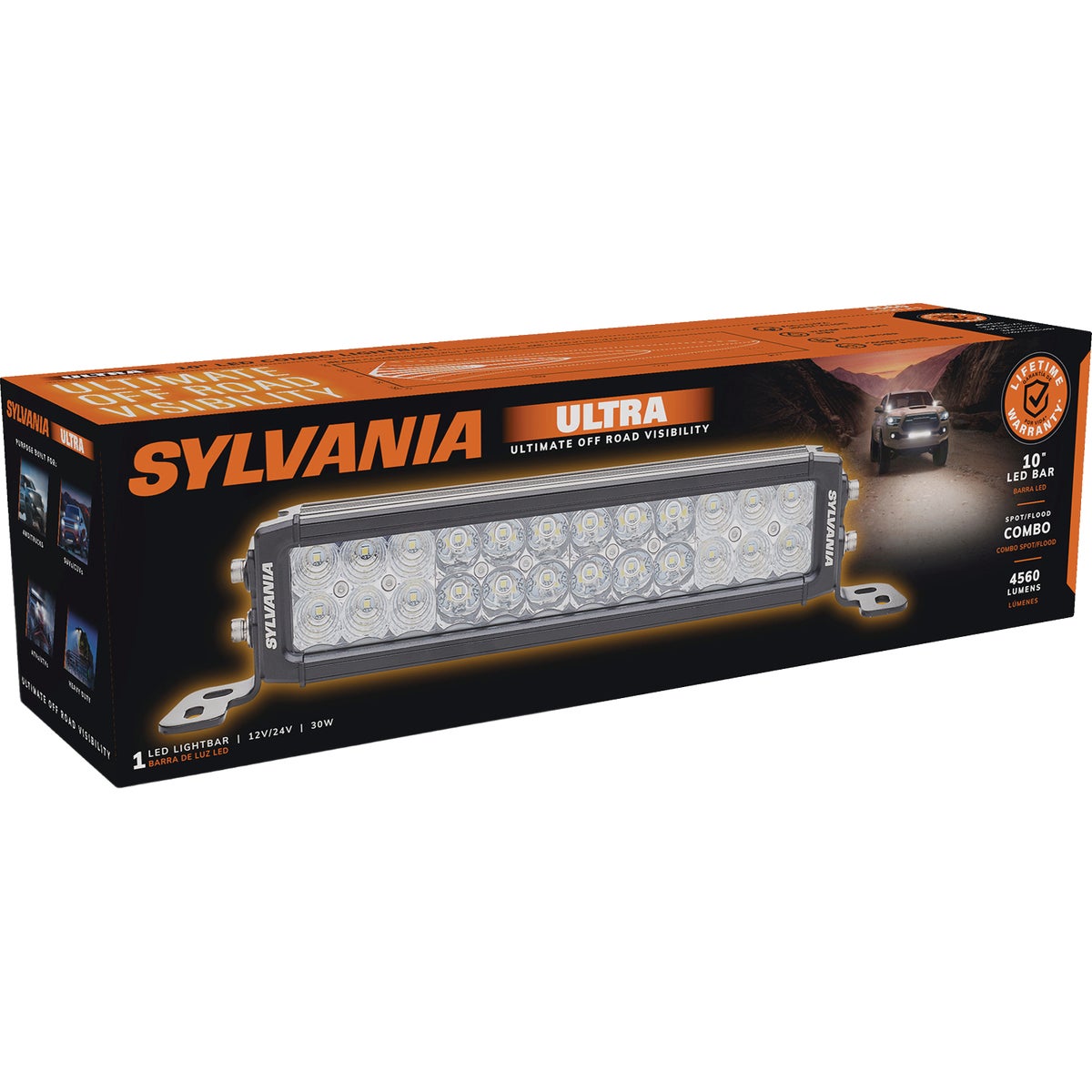 Sylvania 10 In. Ultra LED Combo Light Bar & Spotlight Image 4