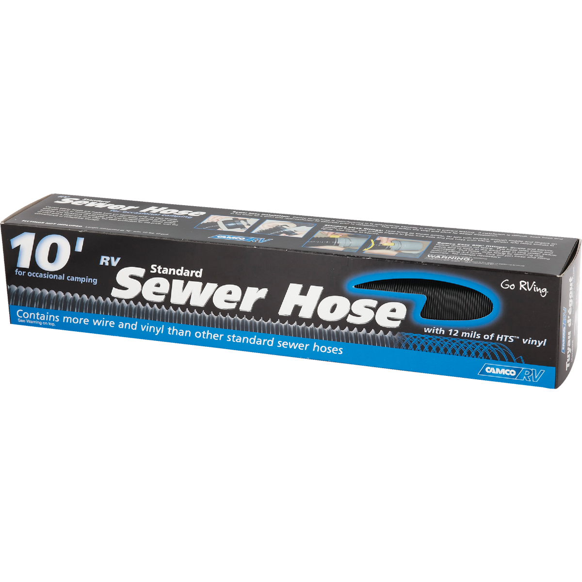 Camco 10 Ft. Standard RV Sewer Hose Image 3