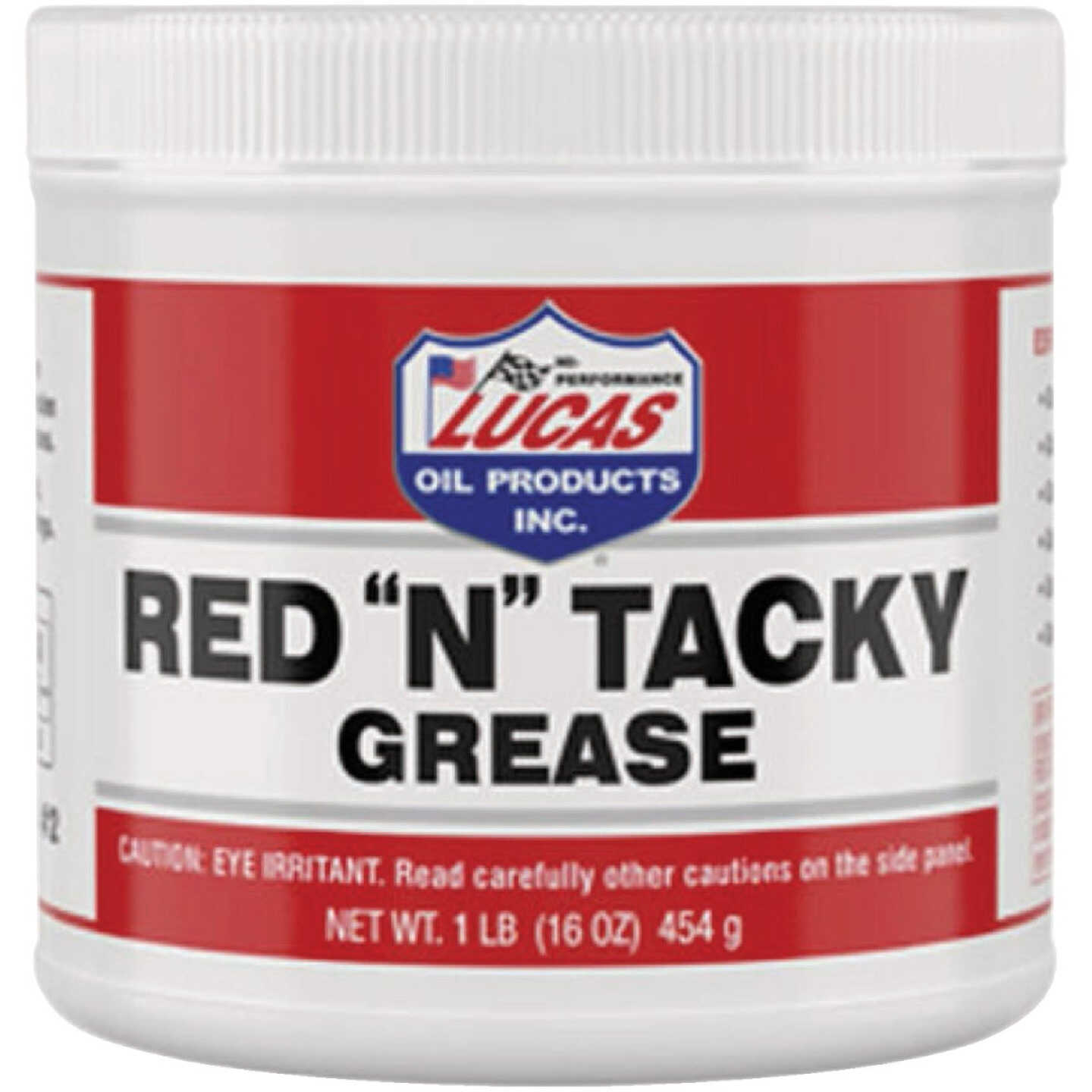 Lucas Oil 1 Lb. Red N Tacky Grease Image 1