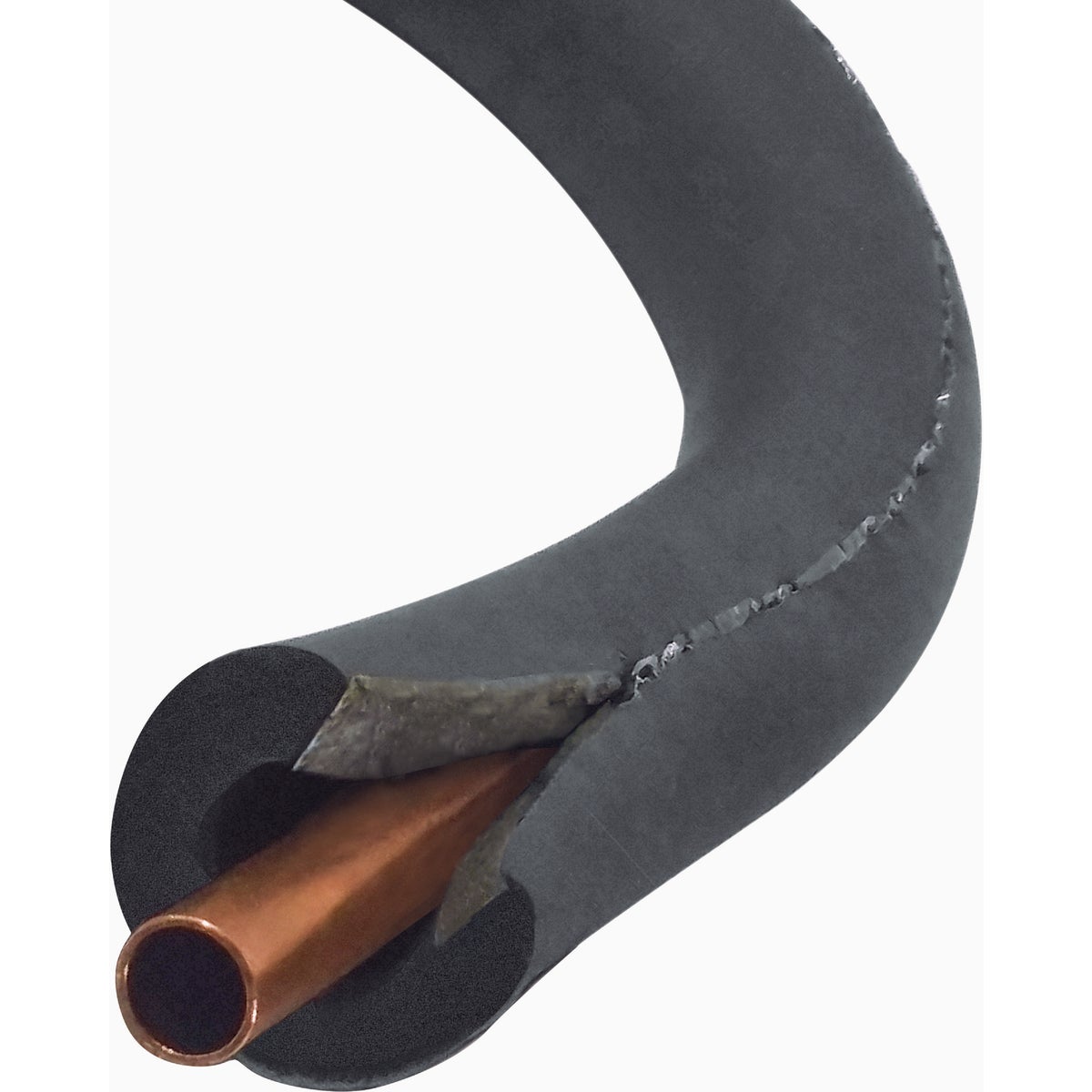 Frost King 1 ID x 1/2 In. Wall x 6 Ft. Self-Sealing Rubber Pipe Insulation Image 4