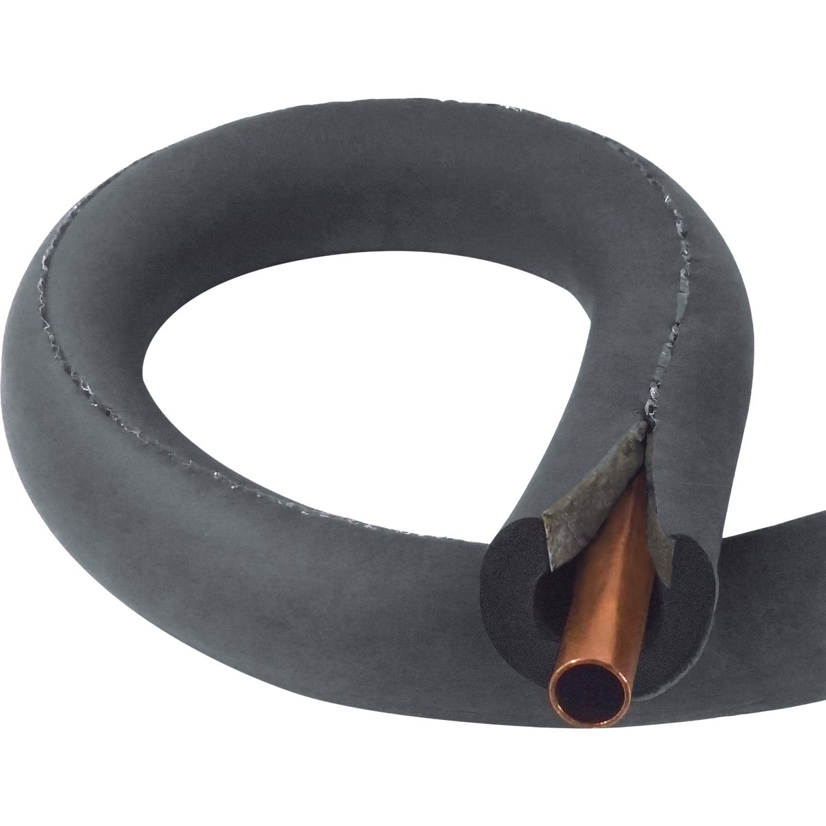 Frost King 1 ID x 1/2 In. Wall x 6 Ft. Self-Sealing Rubber Pipe Insulation