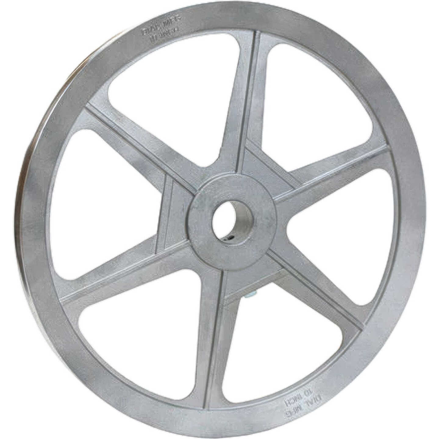 Dial Manufacturing 11 In. x 1 In. Zinc Evaporative Cooler Blower Pulley Image 1