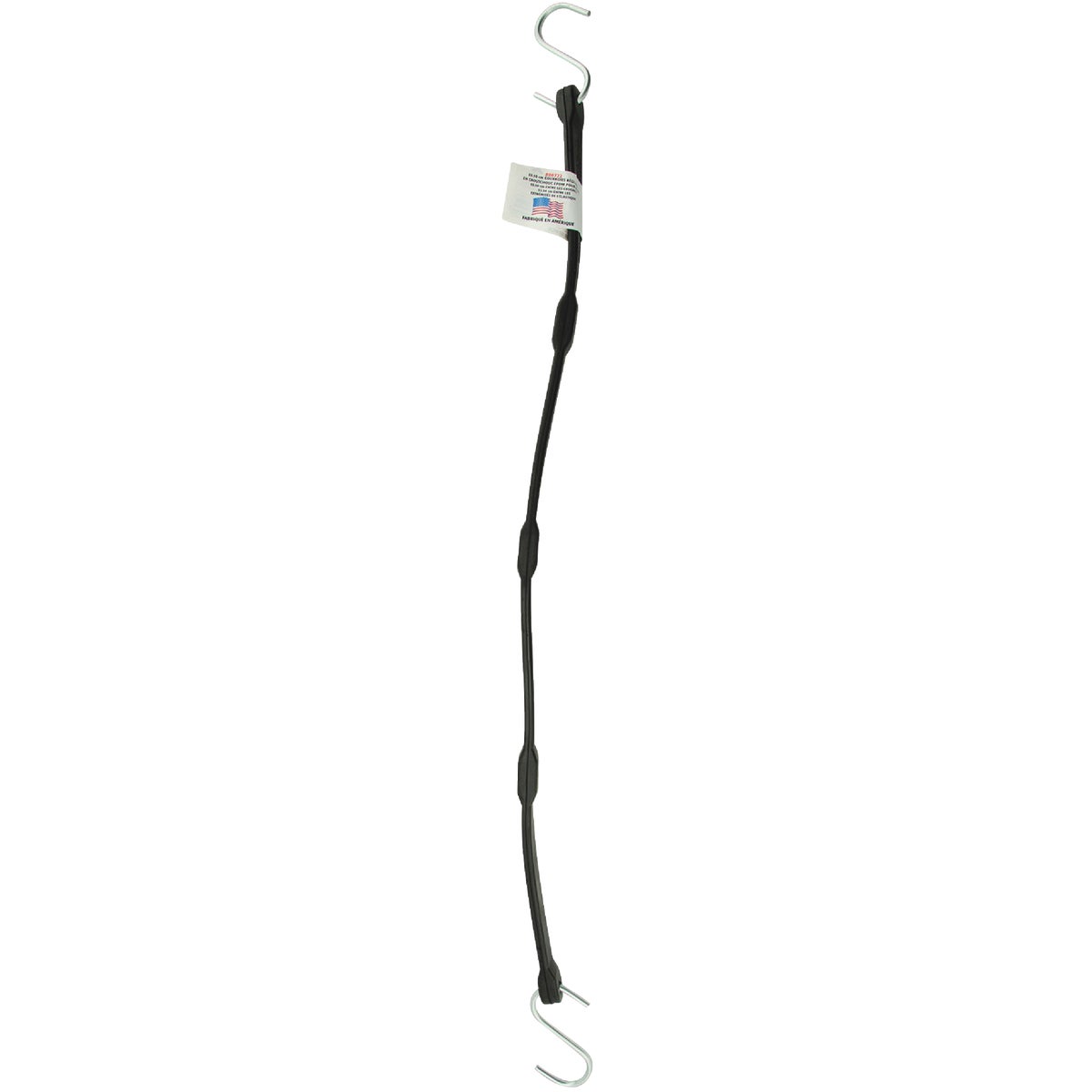 Erickson 5/8 In. x 32 In. Adjustable Rubber Tarp Strap, Black