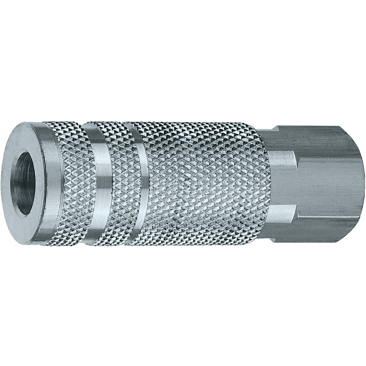 Tru-Flate Lincoln Series Push-to-Connect 1/4 In. FNPT Coupler Image 1
