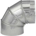 Imperial 26 Ga. 6 In. Corrugated Adjustable Elbow Image 1