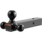 CURT 2 In. Hollow Shank 1-7/8 In., 2 In., & 2-5/16 In. Black Multi-Ball Mount Image 1