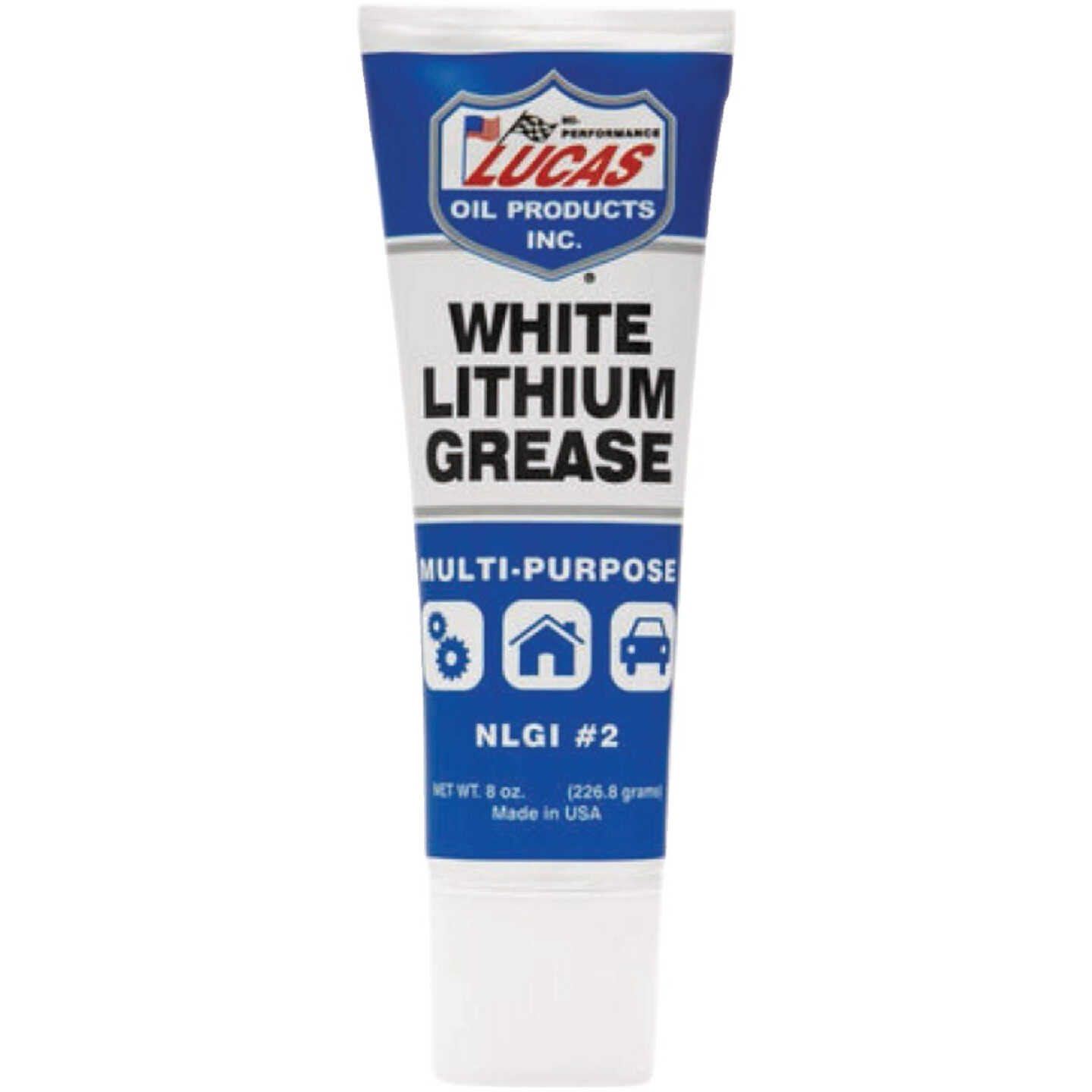 Lucas Oil 8 Oz. White Lithium Grease Image 1