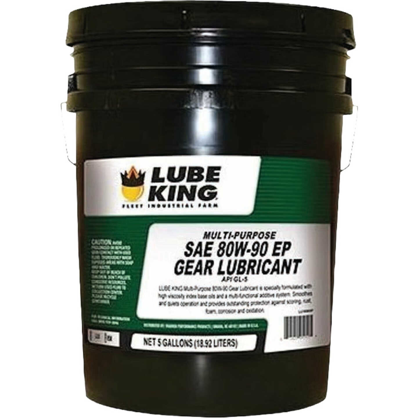 Lube King 5 Gal. 80W90 Multi-Purpose Gear Lubricant Oil Image 1