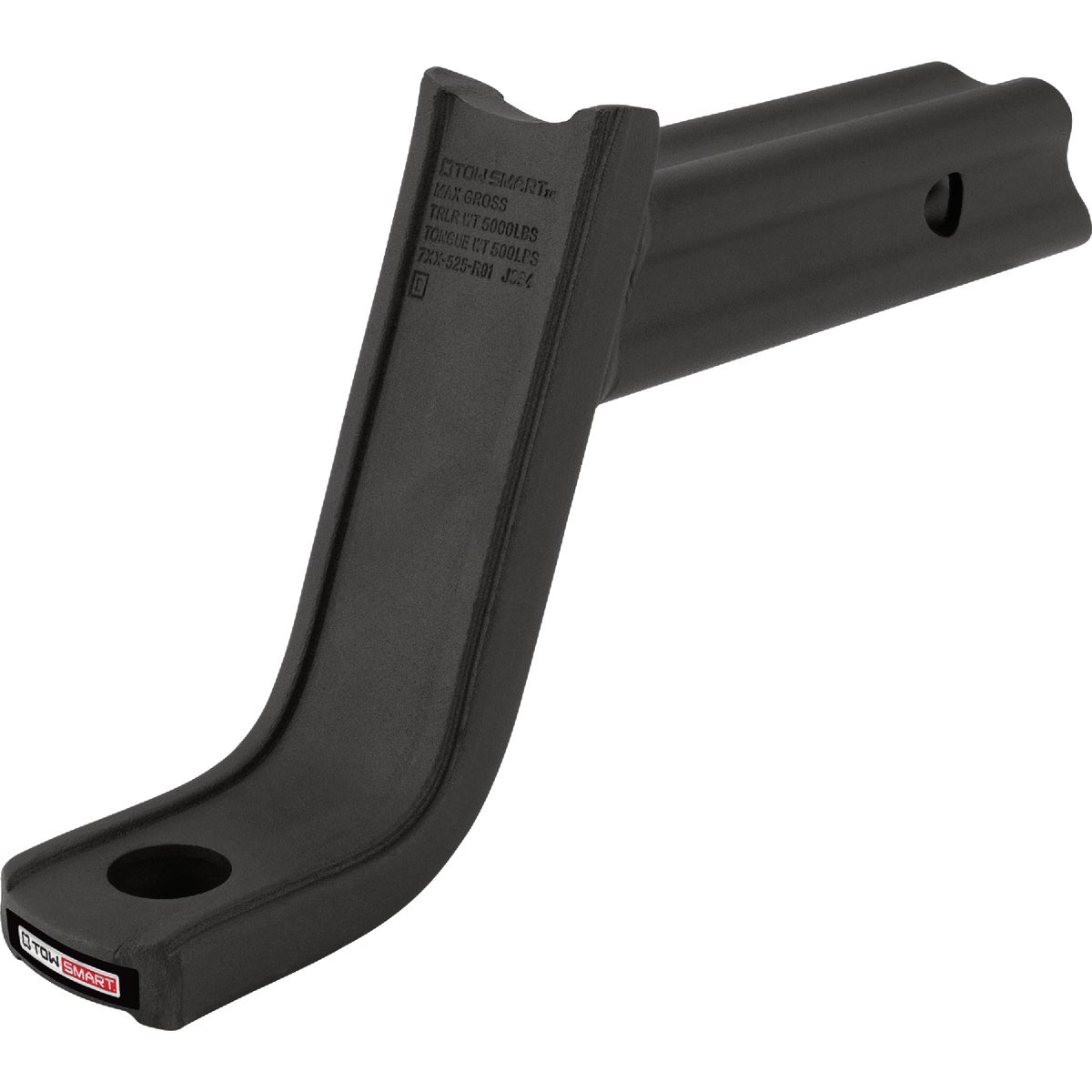TowSmart Baja X-Mount Class III 5-1/4 In. Drop Hitch Ball Mount, 5000 Lb. Capacity