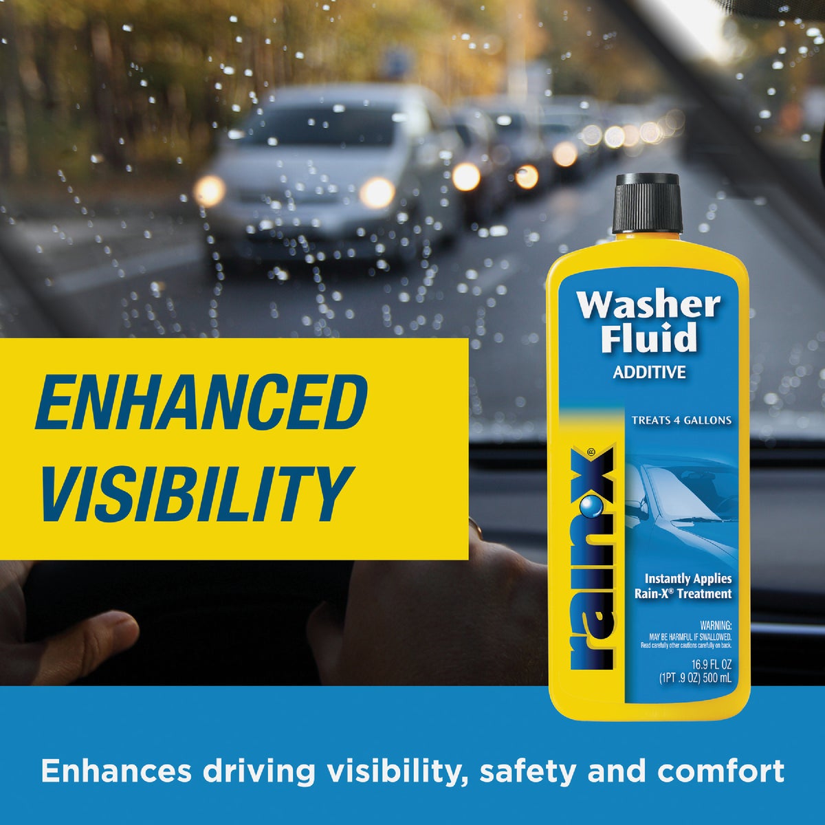 Rain-X 16.9 Oz. Squeeze Bottle Windshield Washer Additive Image 4