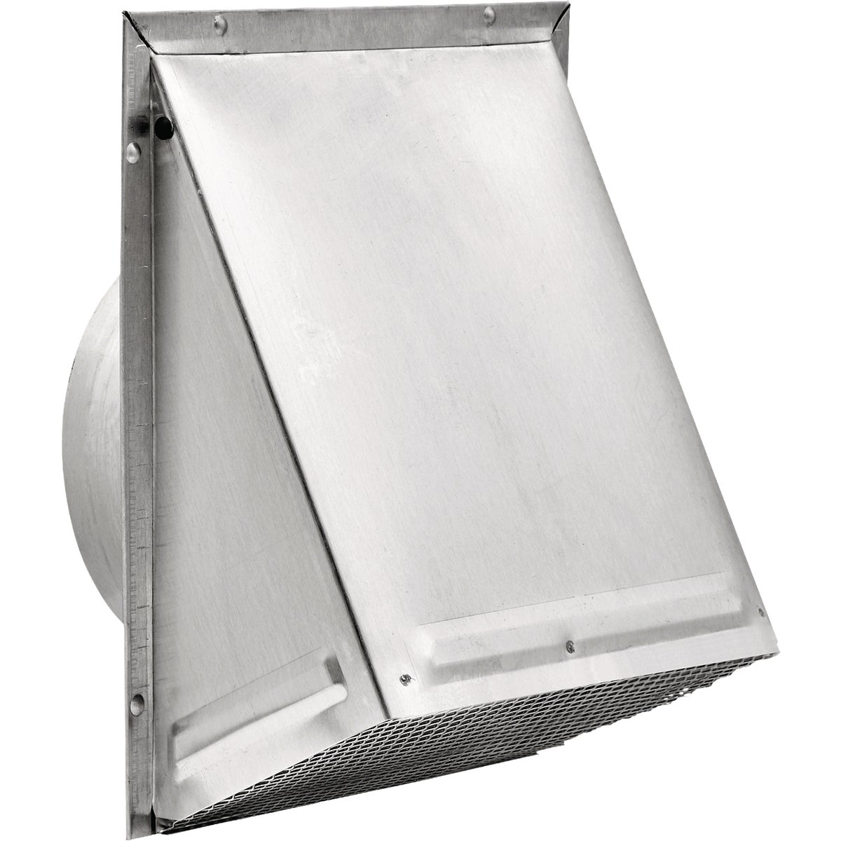Lambro 6 In. Aluminum Duct Wall Cap with Spring