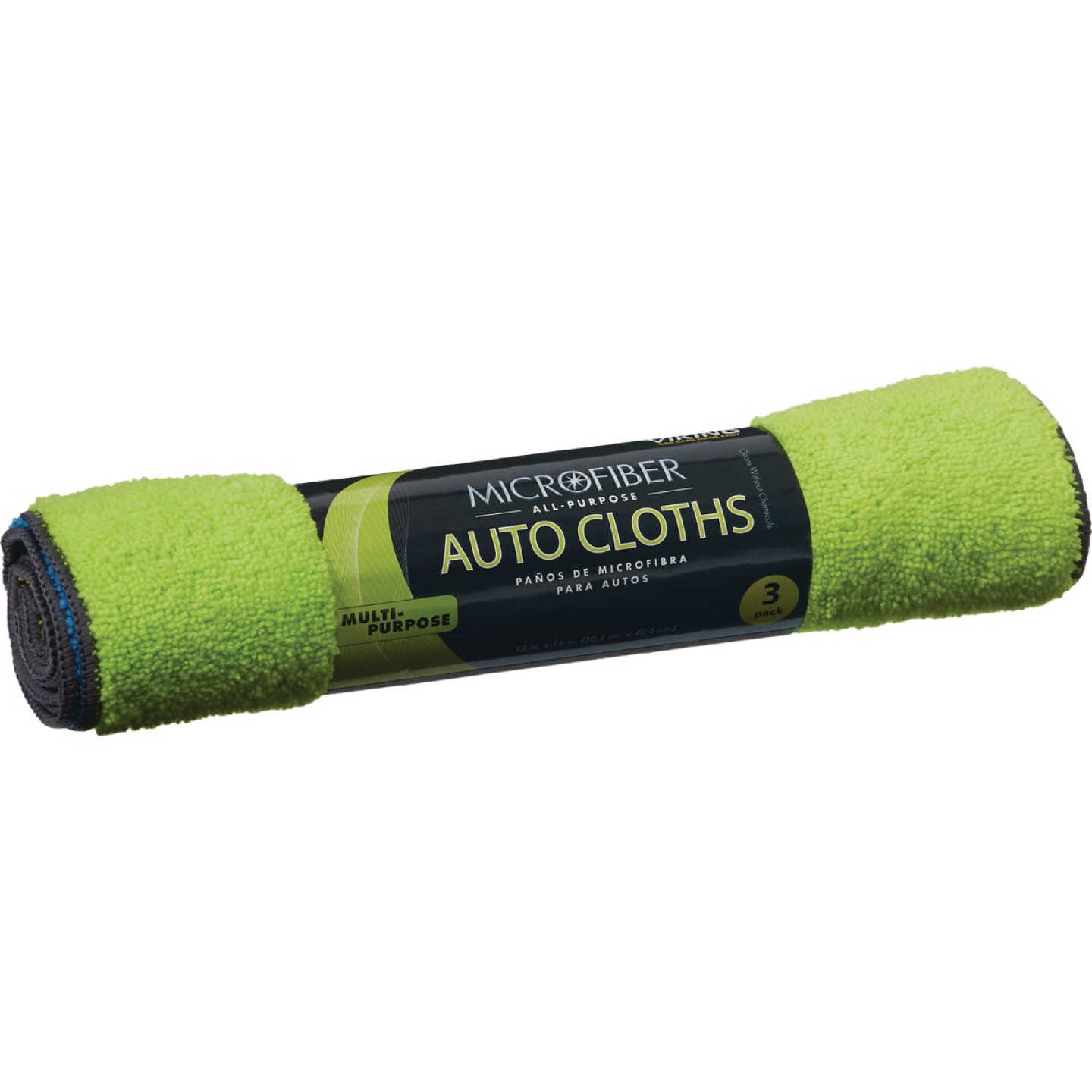 Viking 12 In. x 16 In. Microfiber Multipurpose Auto Cleaning Cloth (3-Pack) Image 1