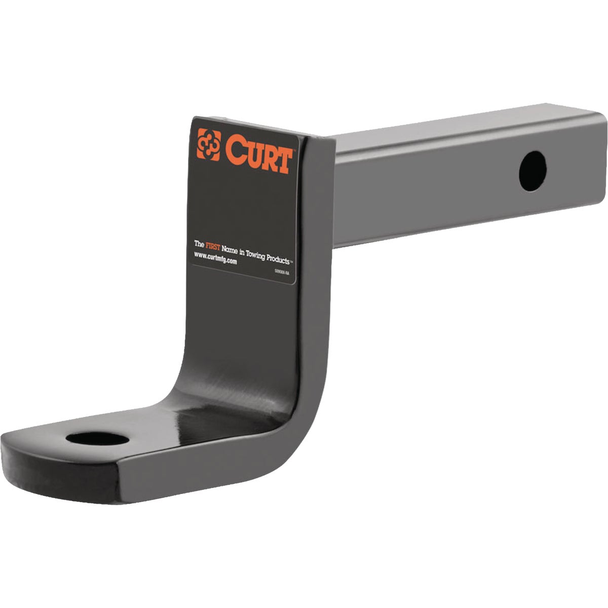 CURT 3500 Lb. 3-1/4 In. Drop 2-5/8 In. Rise 3/4 In. Hole Class 2 Trailer Hitch Ball Mount fits 1-1/4 In. Receiver