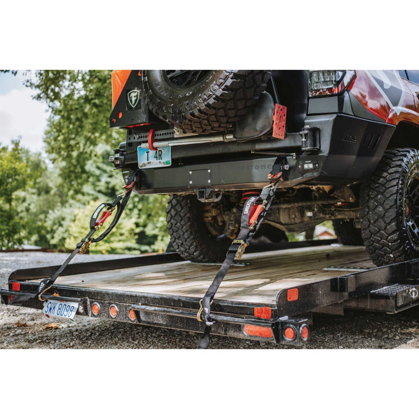 ShockStrap 18 Ft. x 2 In. Constant Tension Ratchet Tie Down Straps (2-Pack) Image 4