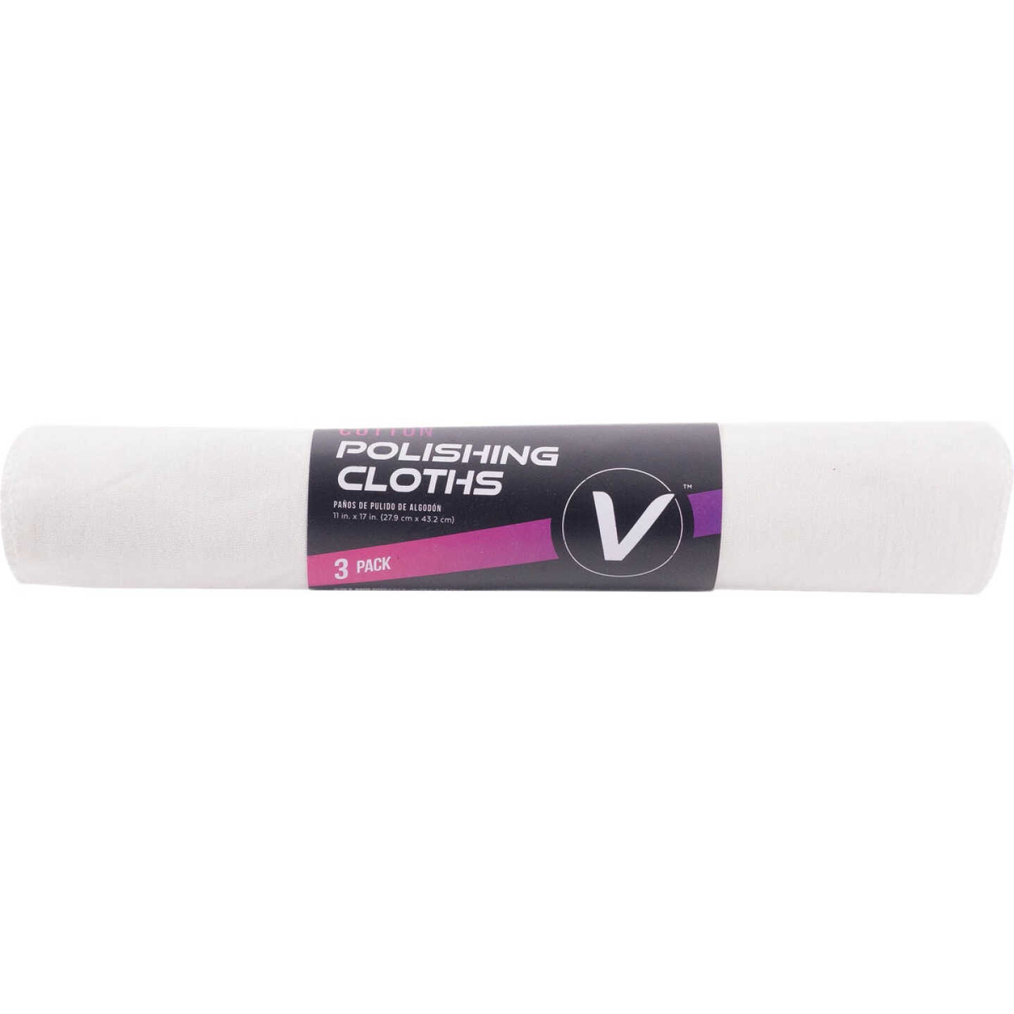 Viking 11 In. x 17 In. Diaper Soft Polishing Cloth (3-Pack) Image 1