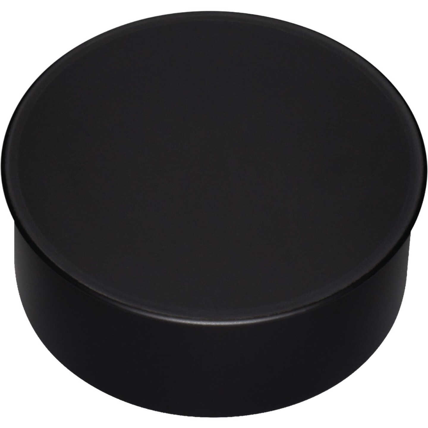 Imperial Black Steel 5 In. Dia. 24 Ga. Non-Crimped Round End Cap Image 1