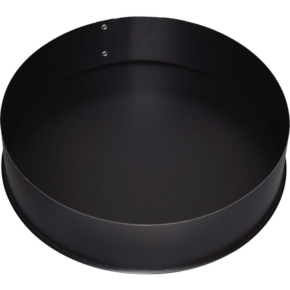 Imperial Black Steel 5 In. Dia. 24 Ga. Non-Crimped Round End Cap Image 2