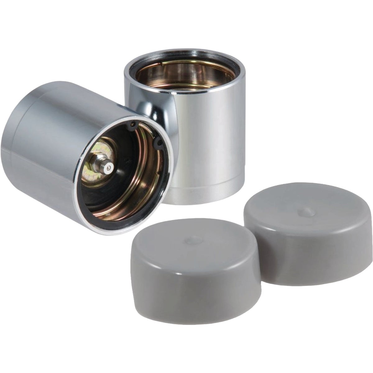 CURT 1.98 In. Trailer Wheel Bearing Protectors & Dust Covers (2-Pack)