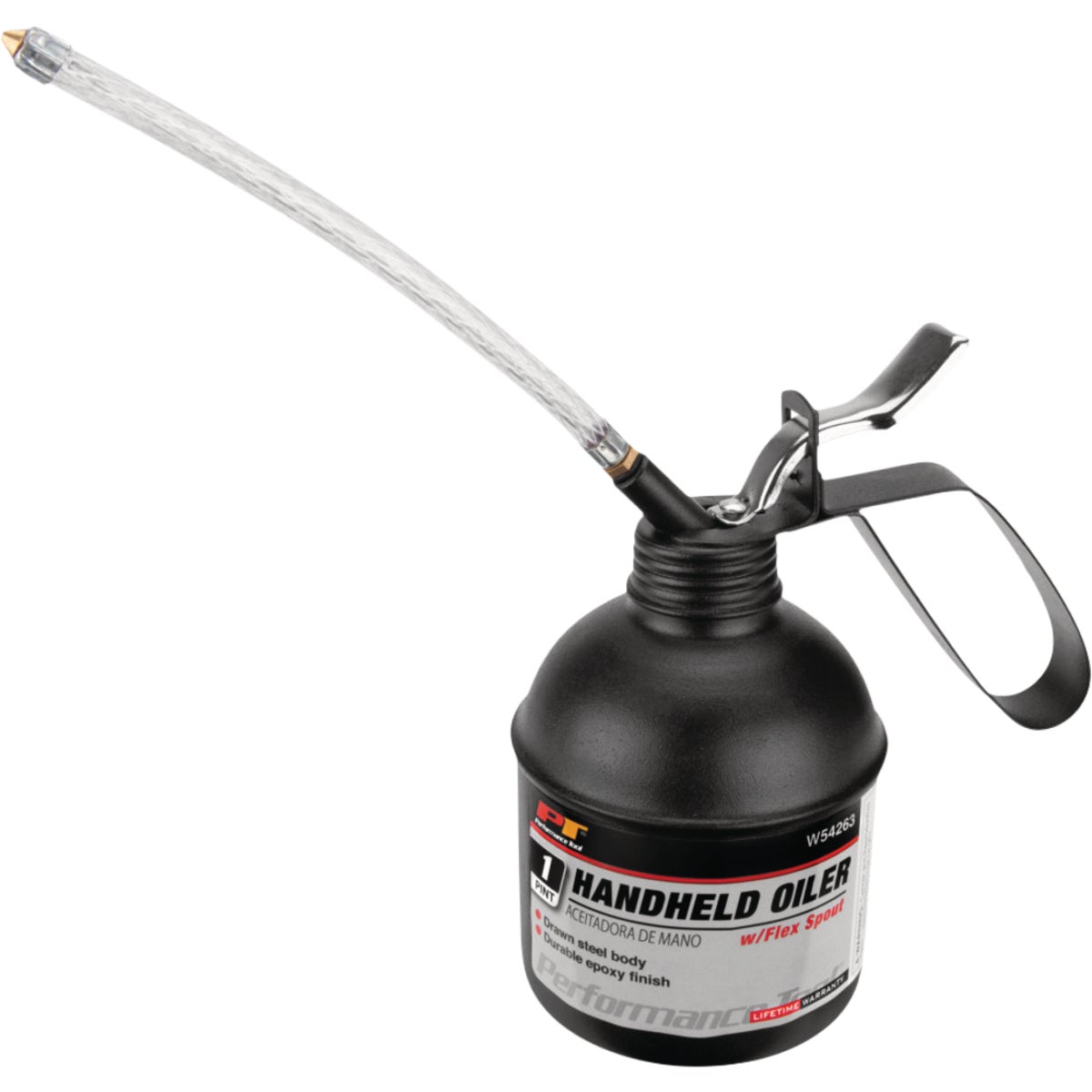 Performance Tool 1 Pt. Pump Oiler with Flexible Spout