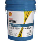 Shell Rotella T6 Full Synthetic 5W-40 Diesel Engine Oil, 5 Gal. Image 1