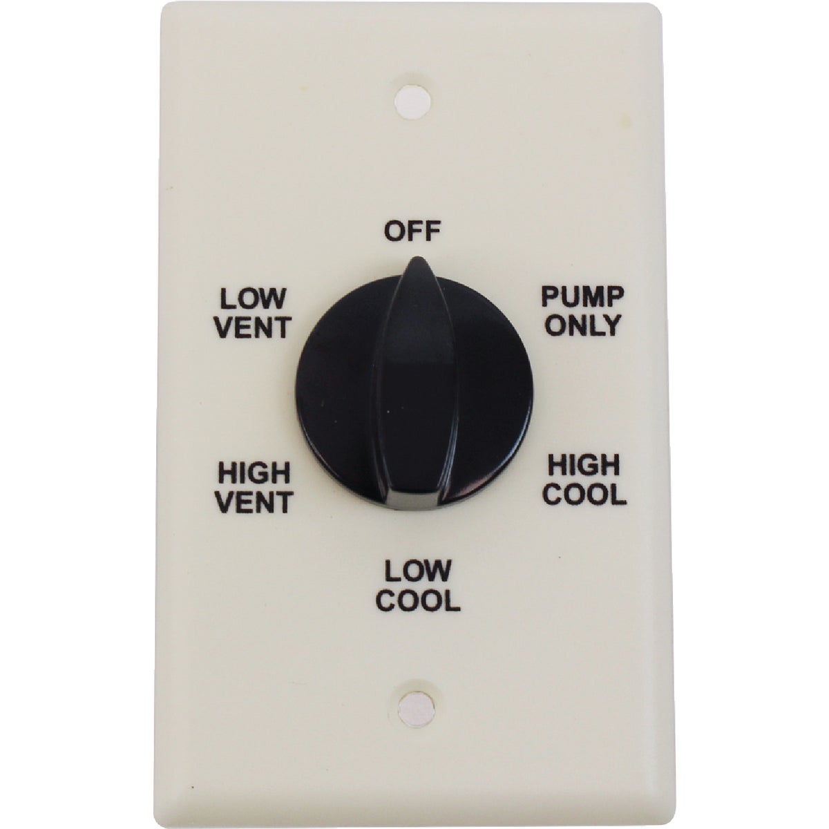 Dial Manufacturing 2-Speed Ivory Evaporative Cooler Wall Switch